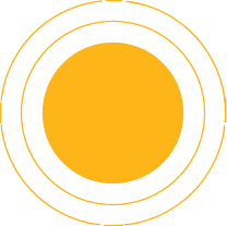 yellow circle radiating lines